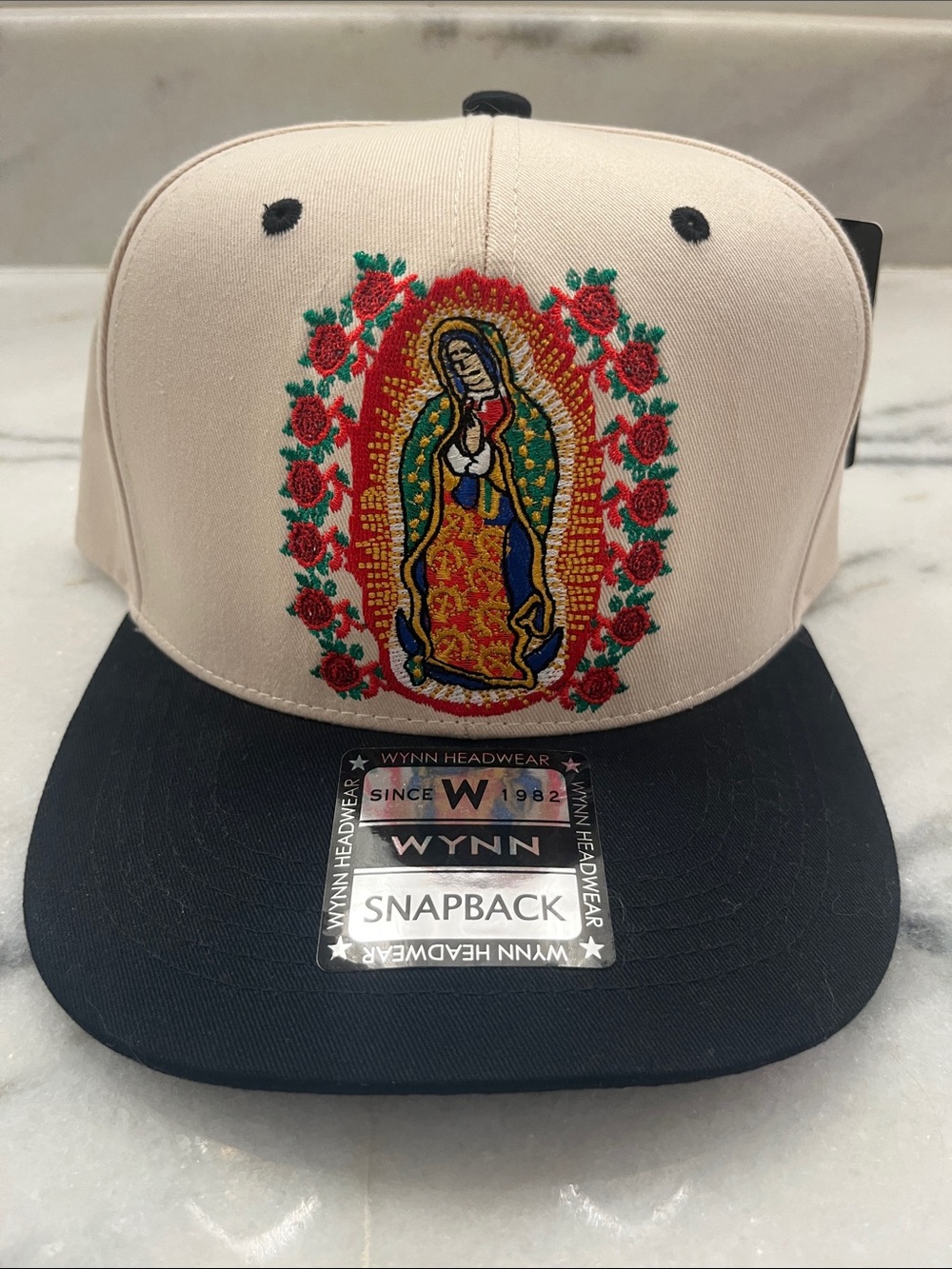 Steven Wilson Jr’s/ Lady of Guadalupe Hat